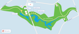 The Greenline Parking Map